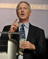 Robert Kirshner speaking about The Accelerating Universe at the AAAS Annual Meeting. Credit: Atlantic Photography Boston