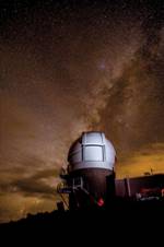 The Pan-STARRS telescope on Maui in Hawaii is part of an astronomical network that scans the night sky for bodies that could someday collide with Earth. So far, astronomers have spotted almost 15,000 objects in Earth’s neighborhood (bottom), includi