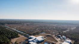 The LIGO interferometer in Livingston, Louisiana